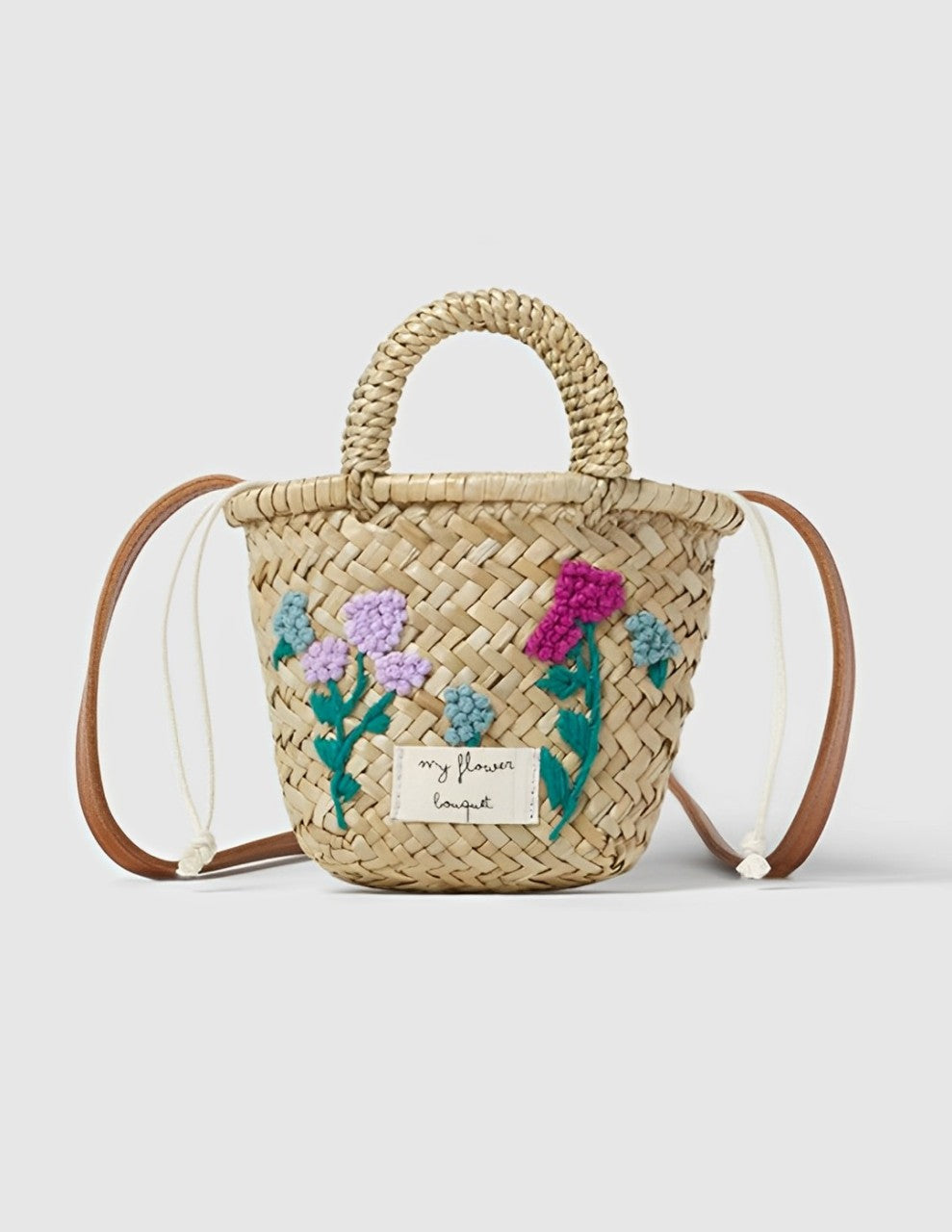 Borsa a tracolla mini basket