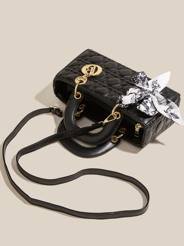 Diamond Silk Scarf Hand-Held Crossbody Bags