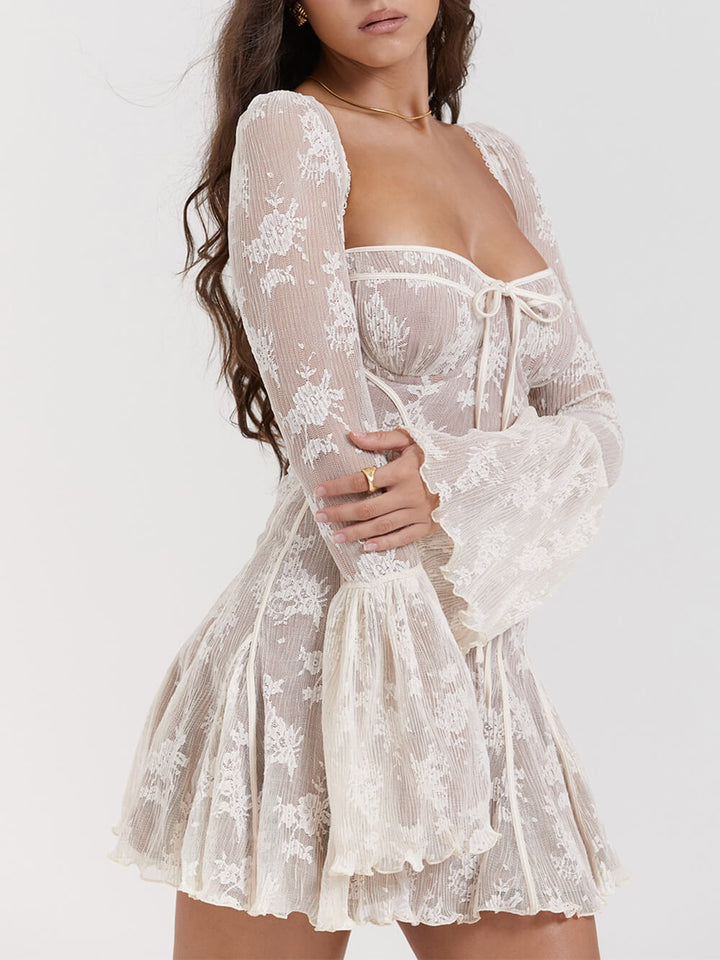 Vintage Lace Corset Dress