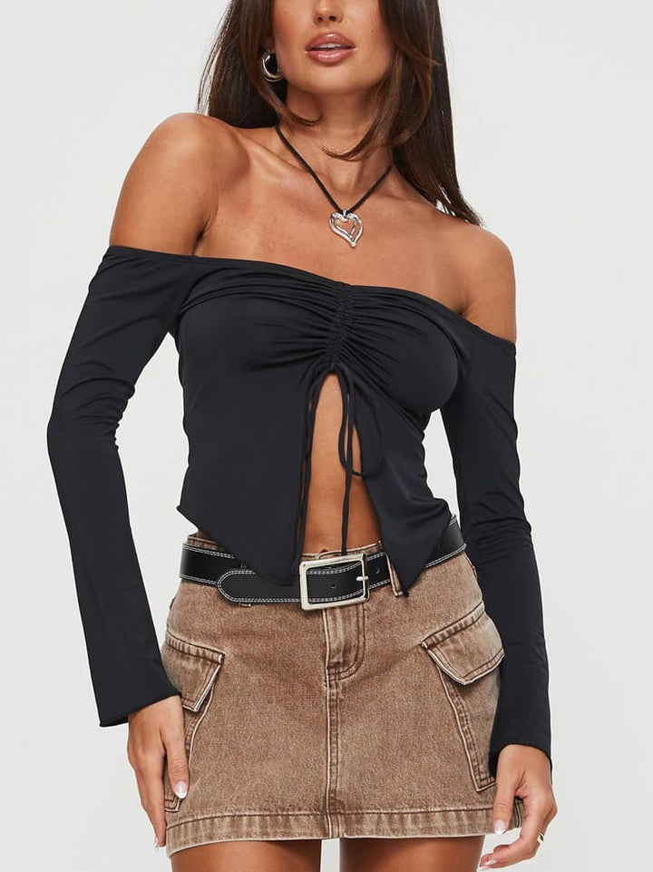 Carradine Off The Shoulder Top Sort