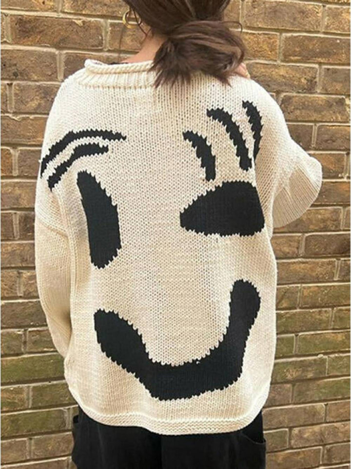 Happy Sunday Feel Good Strickpullover