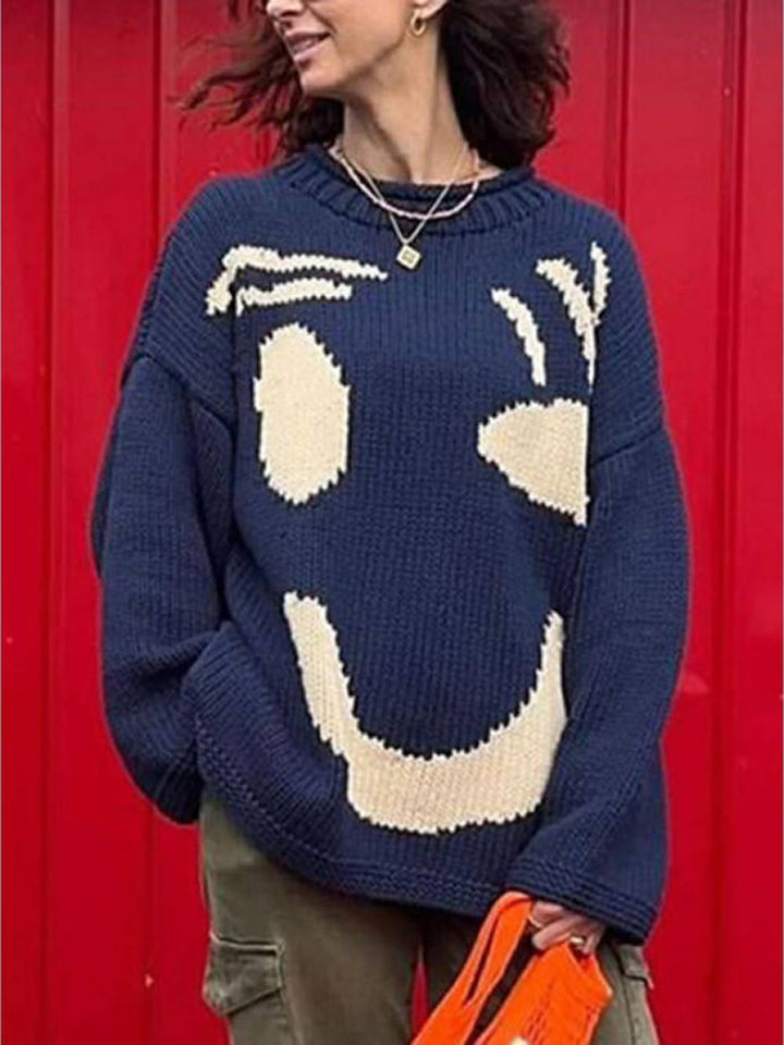 Happy Sunday Feel Good Knit Sweater