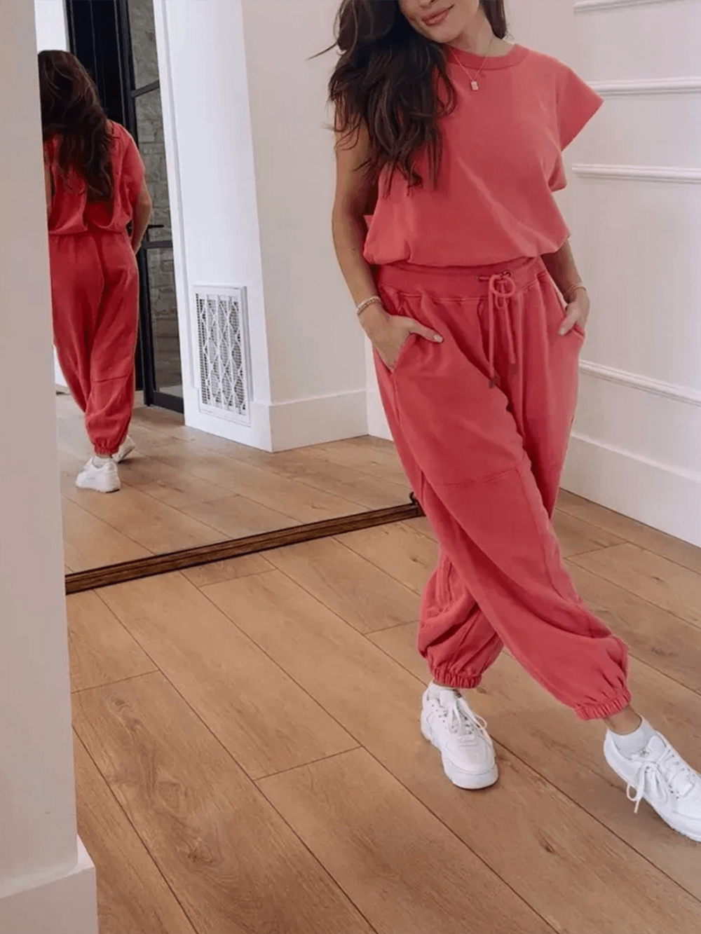 Ryggløs korsett jumpsuit