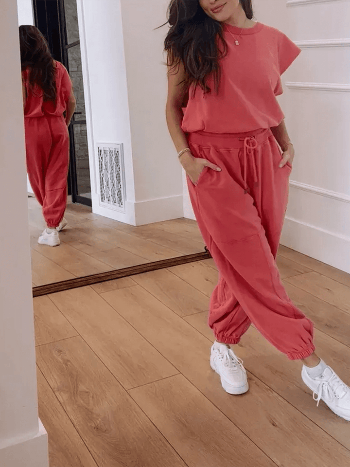 Ryggløs korsett jumpsuit