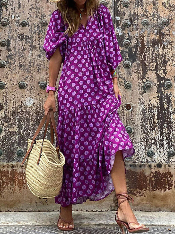 Φόρεμα Bohemian Printed Maxi