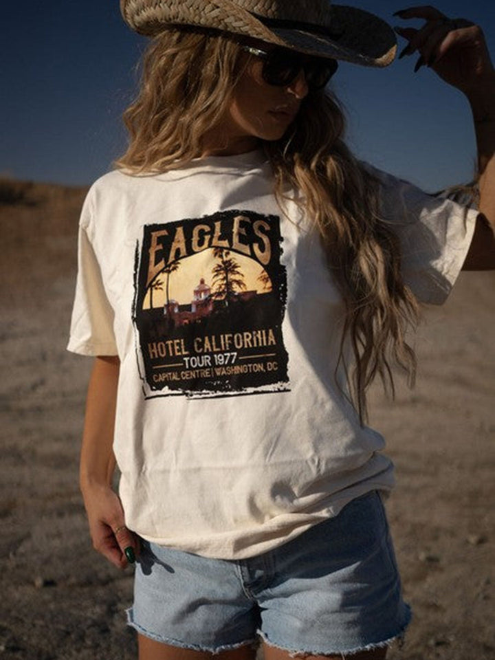 Eagles Hotel California Music Fest T-shirt