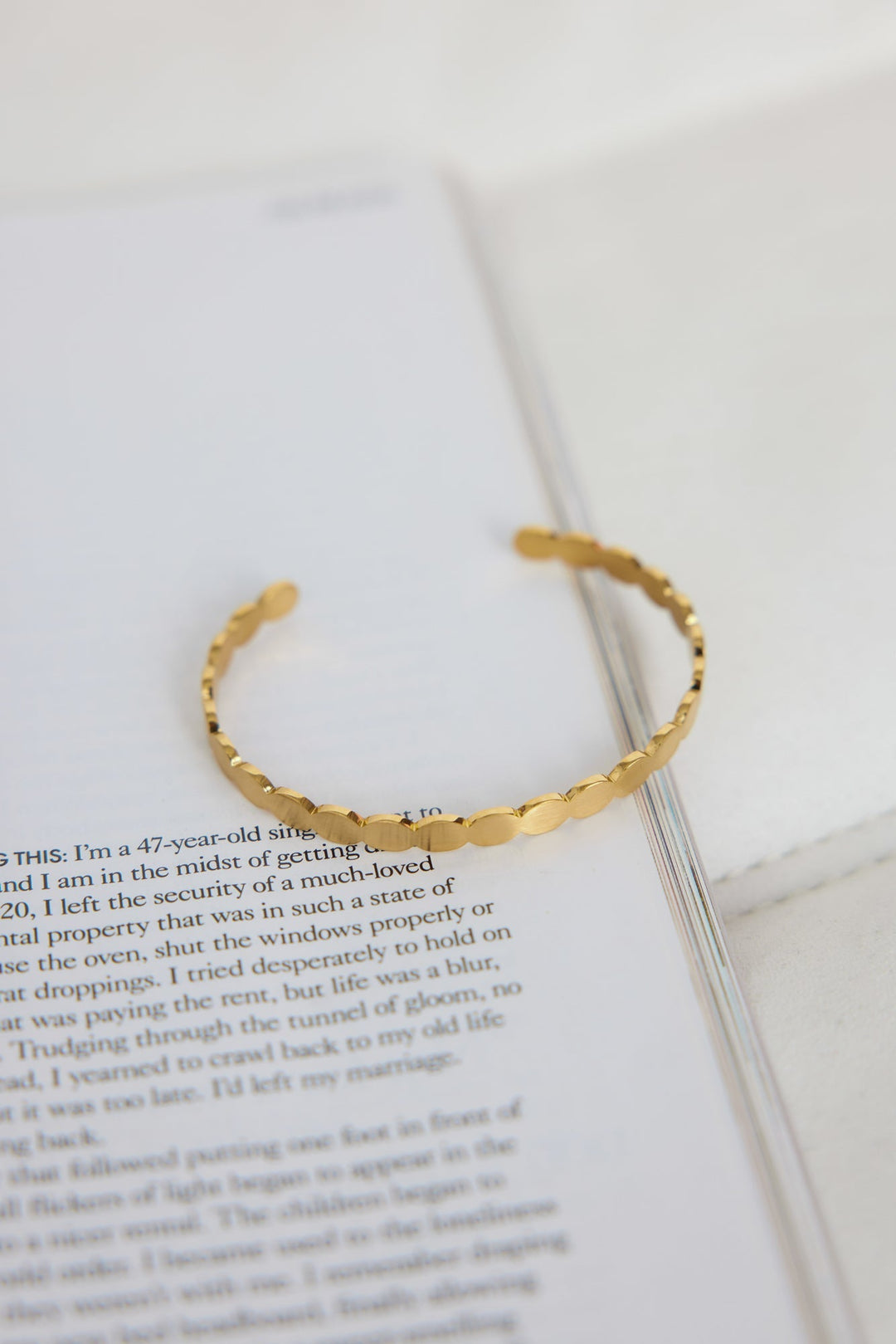 18 Karat vergoldetes Aphrodite-Armband Gold