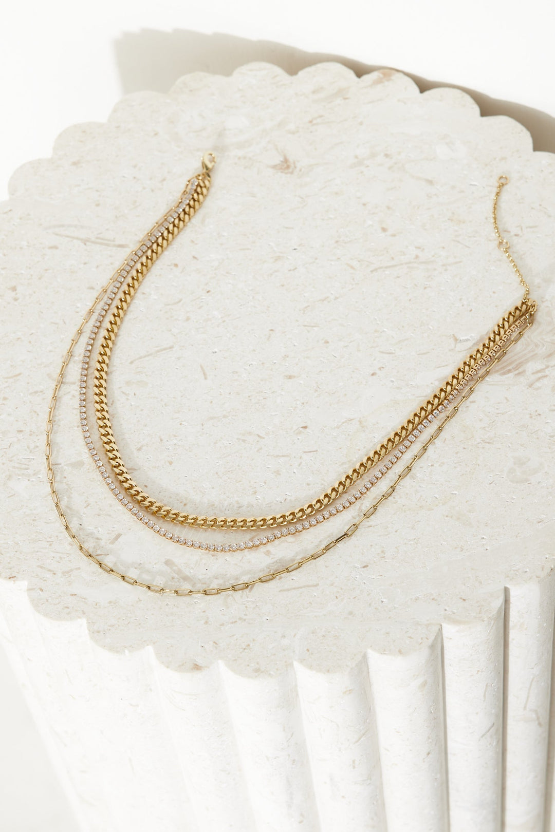 18 k aranyozott divat láncok nyaklánc arany
