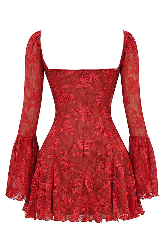 Vintage Lace Corset Dress