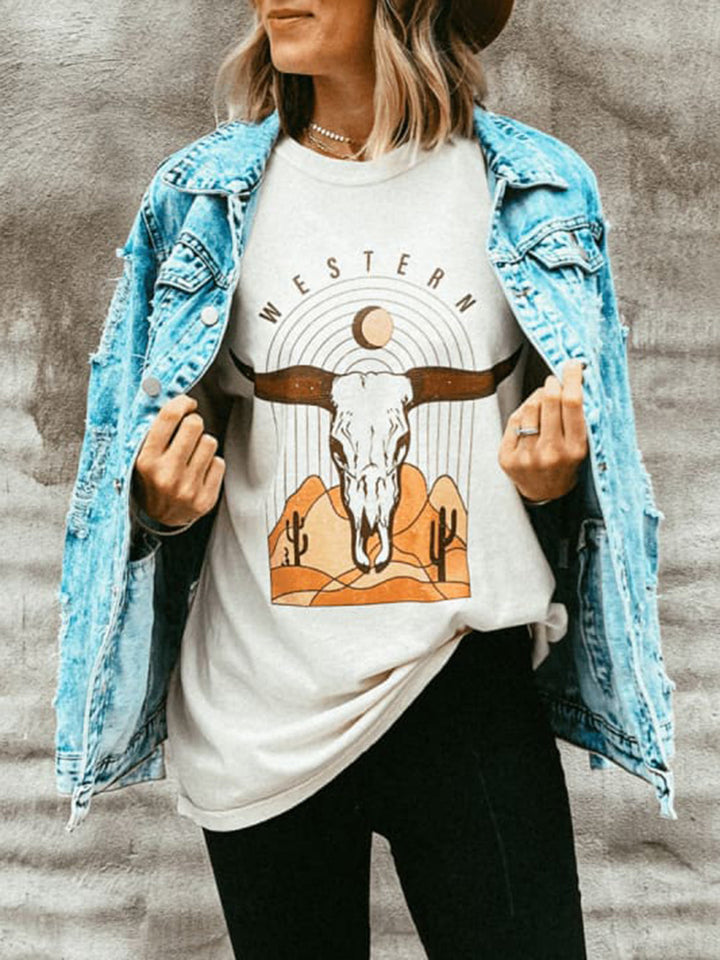 Western Grafiken Tee