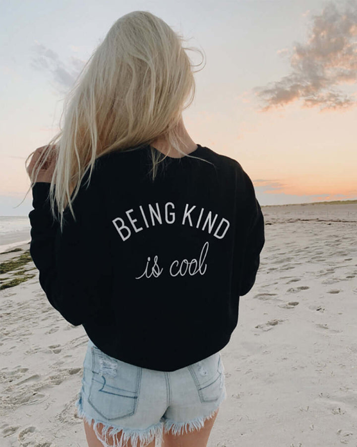 Vriendelijk zijn is een cool sweatshirt