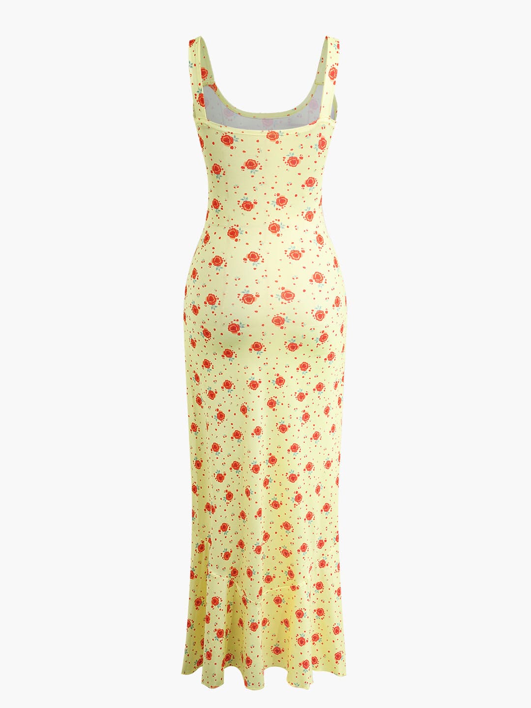 Maxi šaty s květinovým vzorem