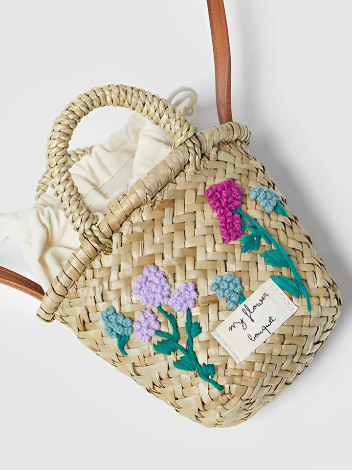 Sac messager mini panier