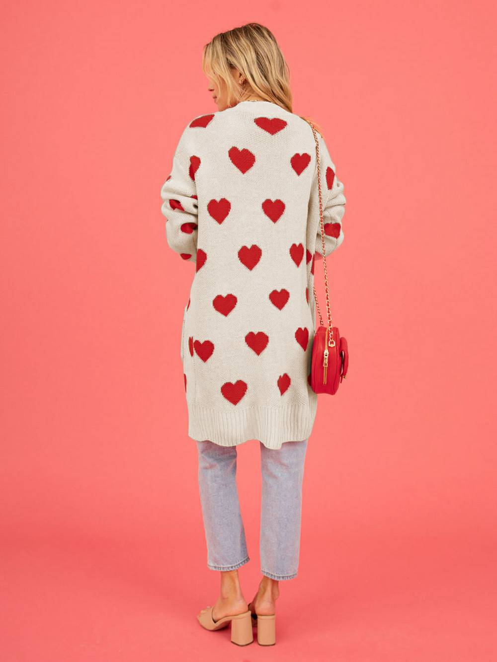 Heart Knit Cardigan