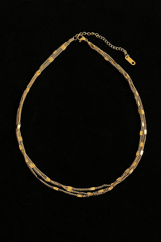 18k Gold Plated Seraphina Necklace Gold