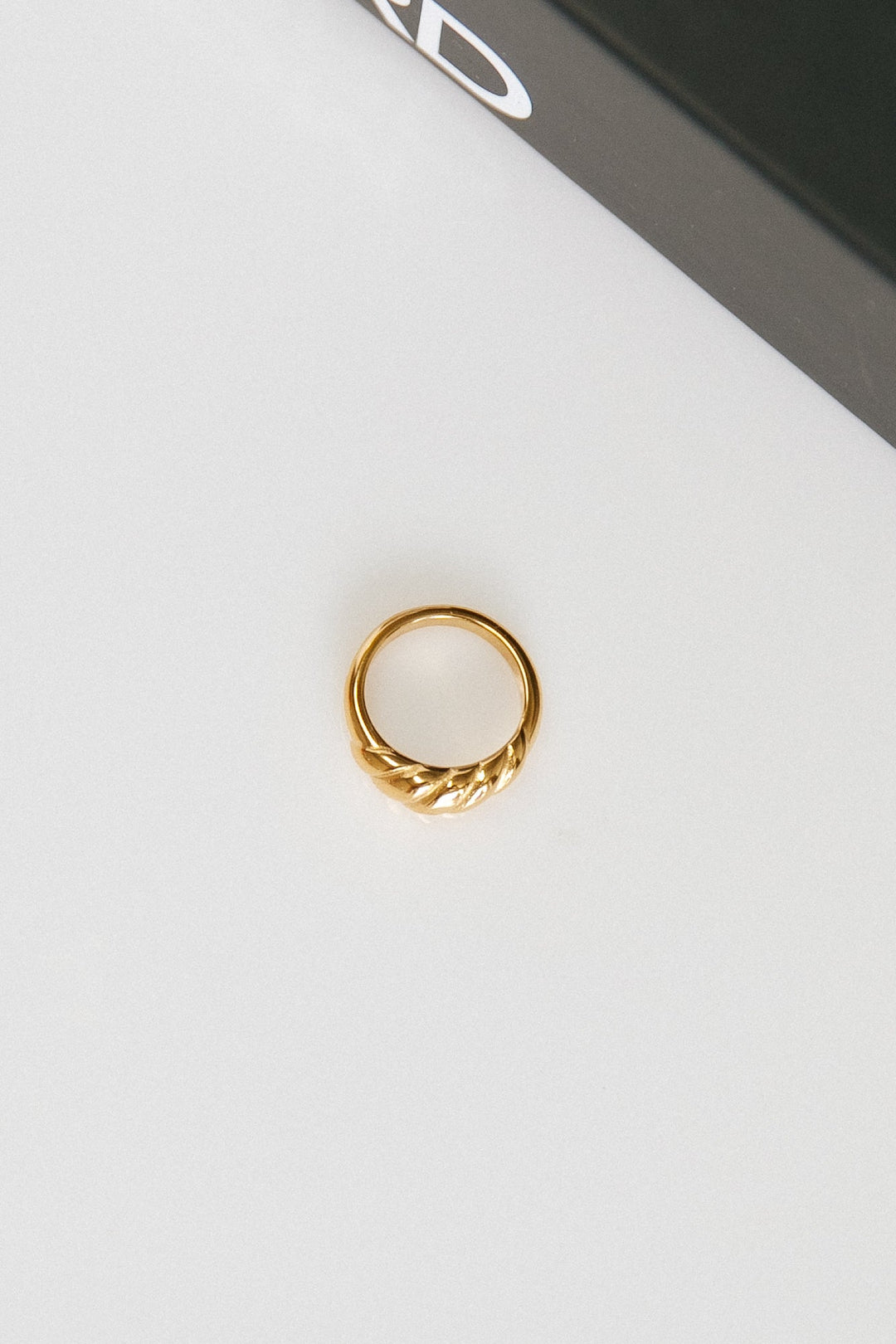 18 karátos aranyozott legfinomabb titkos gyűrű