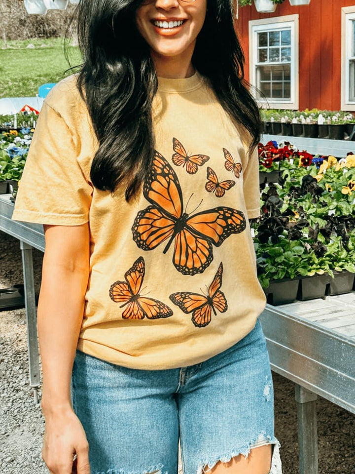 Monarch Butterfly grafikai póló