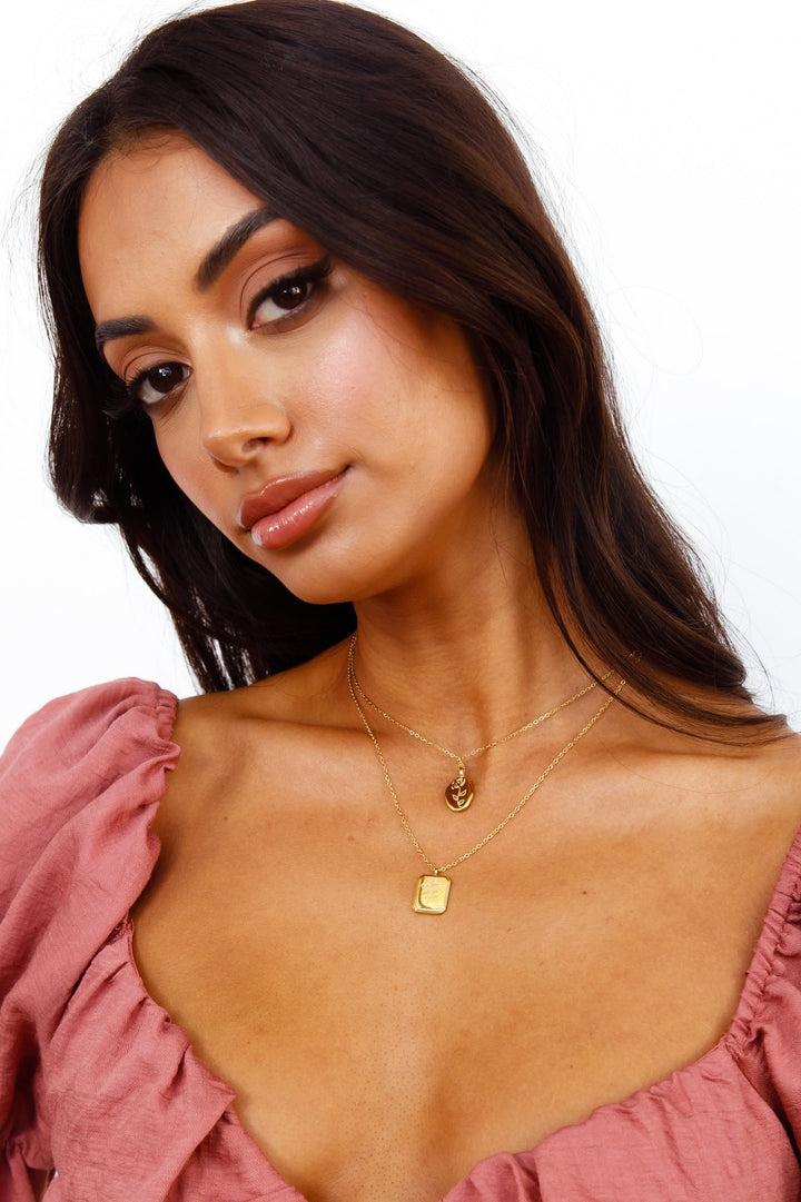 18K Gold Plated Cute Thorns Necklace