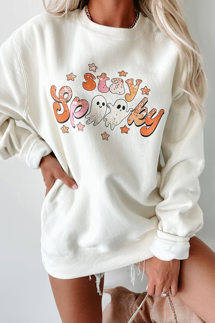 Stay Spooky Friends Heavyweight Graphic Crewneck (os)