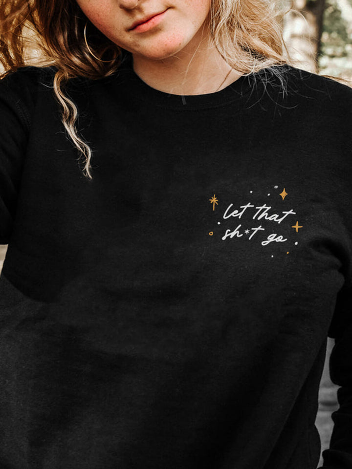 Laisse ce sweat-shirt