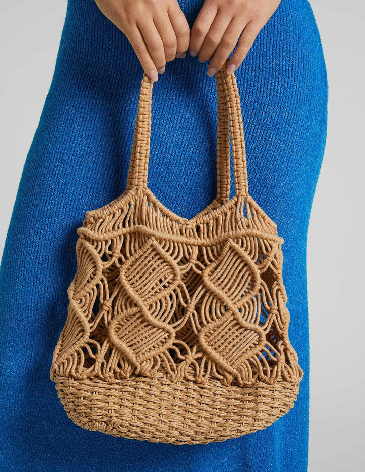 Bolso tote de crochet Marion