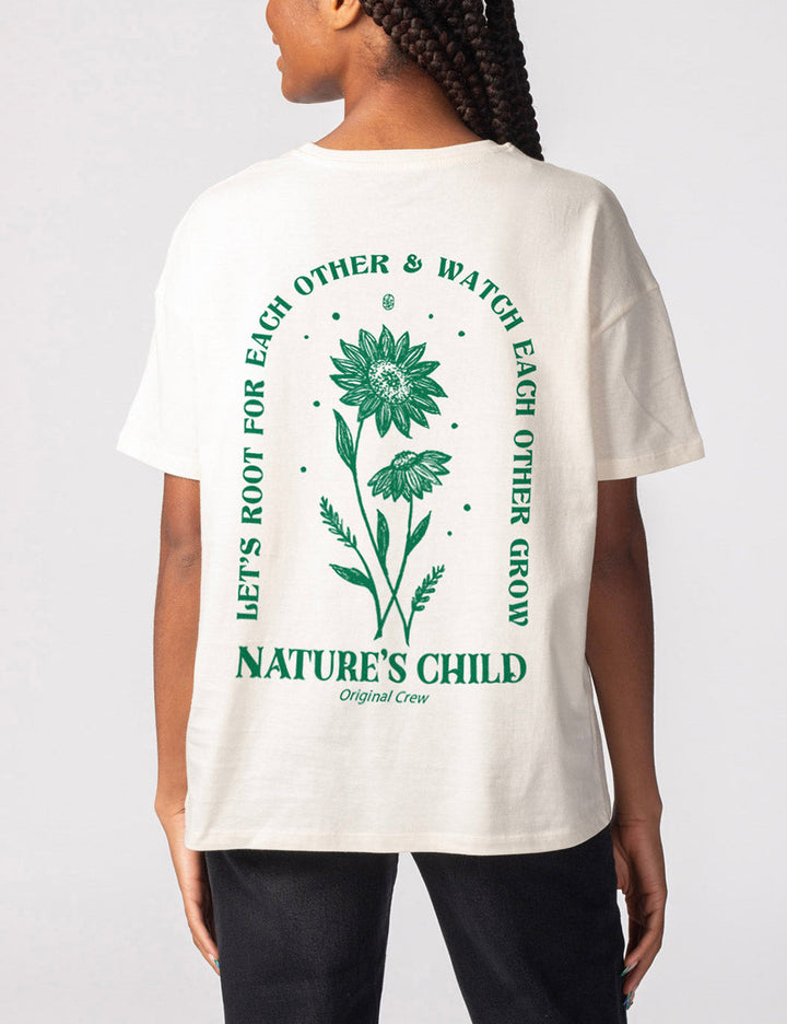 Tricou supradimensionat Nature's Child