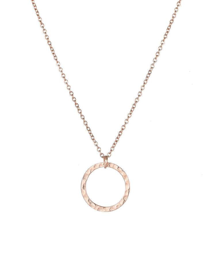 LUXE Organic Open Circle Halsband