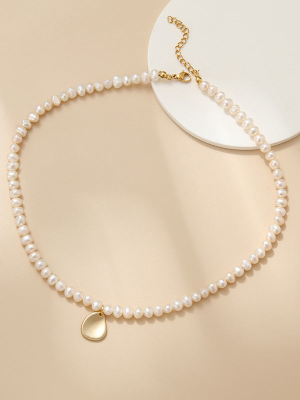 Übergroße Perlenstern-Halskette
