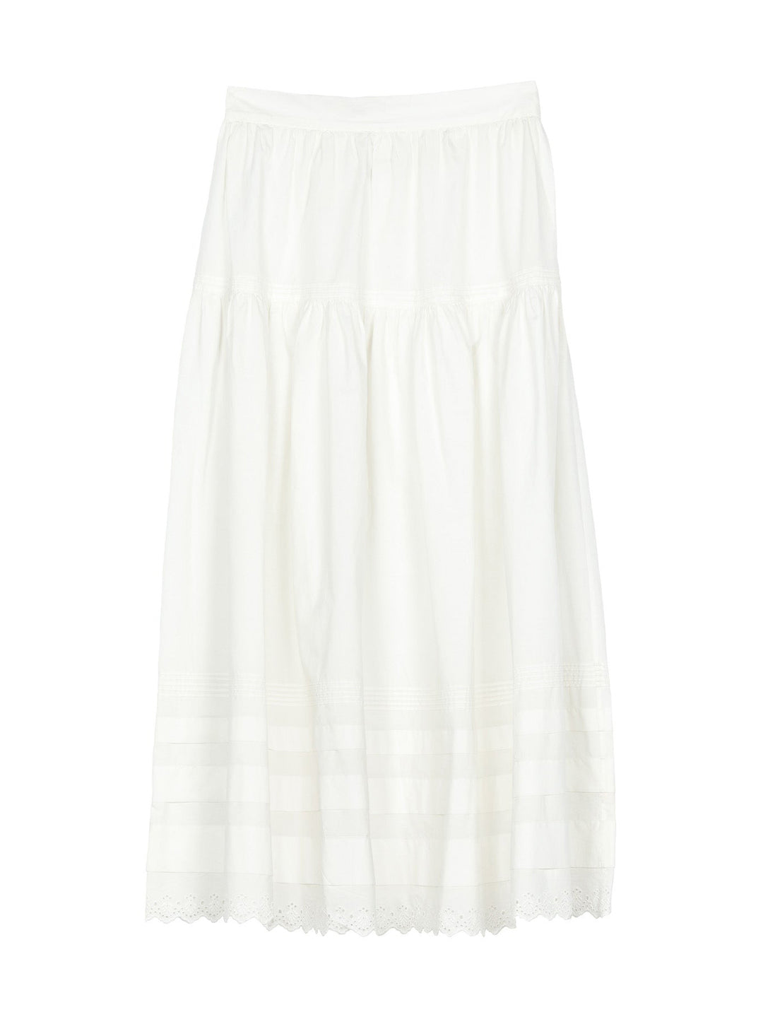 Sebastiane Cotton Midi-Skirt