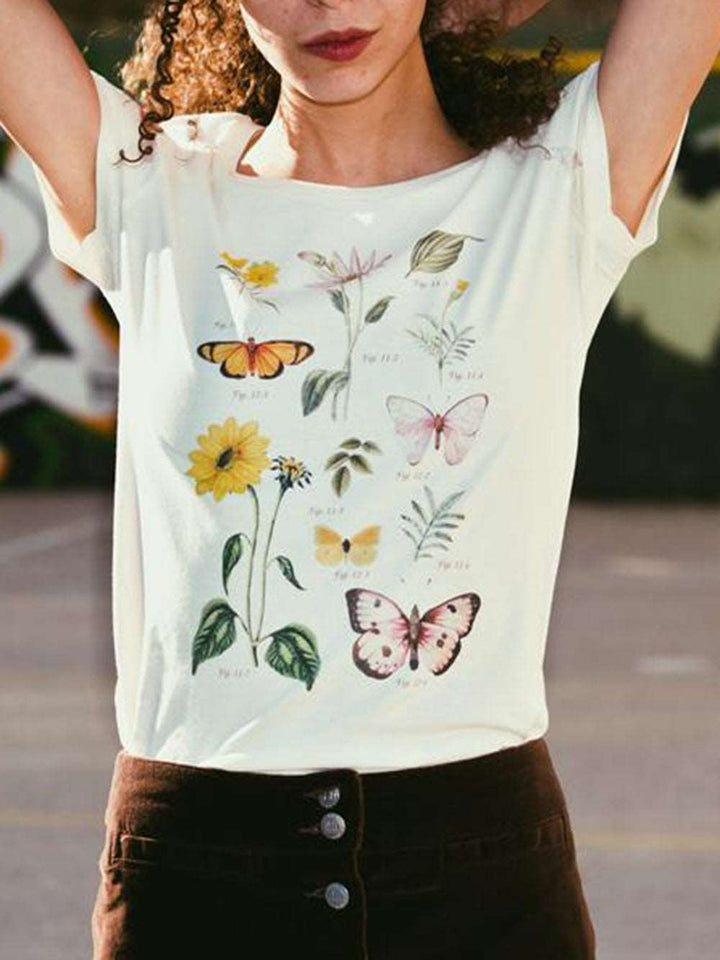 Botanical Graphic Tshirt