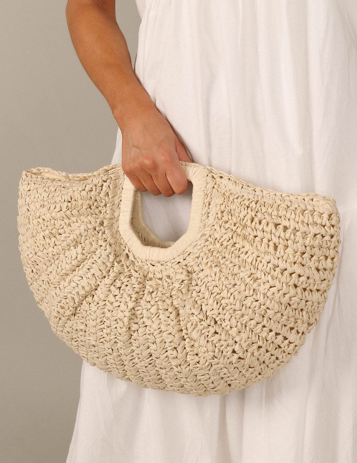 Bolso de paja natural