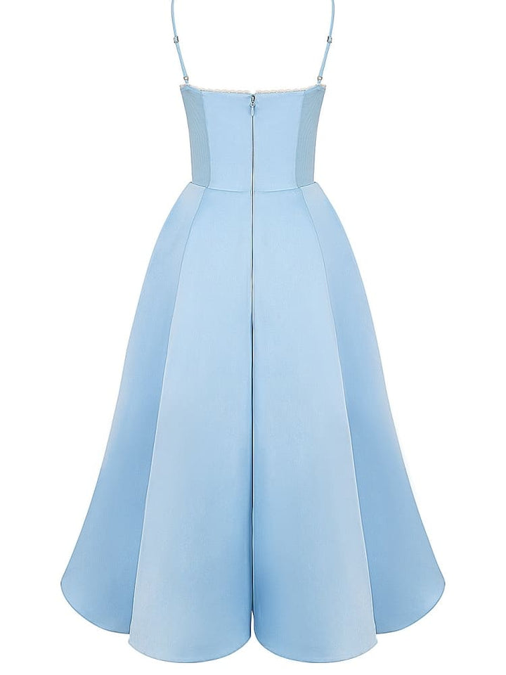Μίντι Φόρεμα Cinderella Blue Tulle